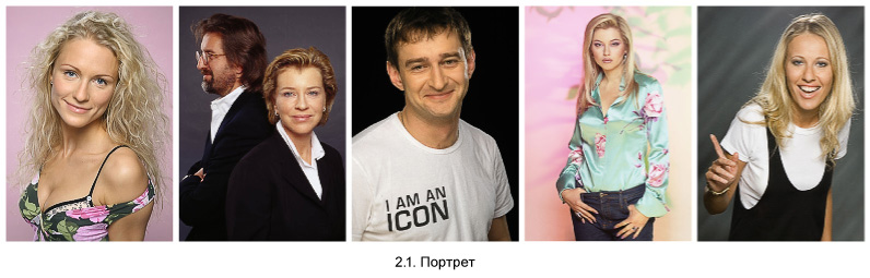 Фотосъемка портрета
