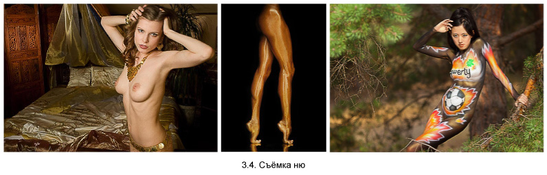 Фотосъёмка ню. Эротическая фотография